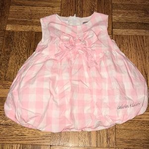 💕Adorable Calvin Klein sleeveless Dress 0-3mo!💕